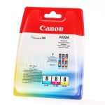 Canon CLI-8 multipack cyaan/magenta/geel