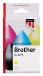 Quantore inktcartridge Brother LC-1240Y geel / 8ml