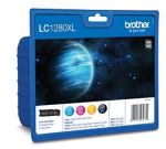 Brother LC-1280XL bundelverpakking BK/C/Y/M