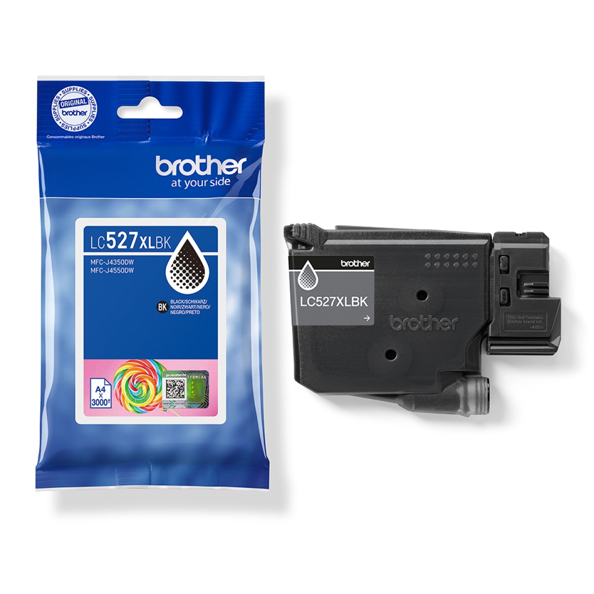 Brother LC-527XLBK inktcartridge zwart hoge capaciteit Brother LC-527XLBK inktcartridge zwart hoge capaciteit