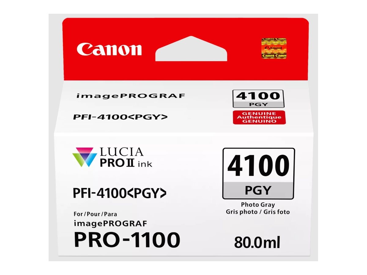 Canon PFI-4100PGY inktcartridge foto grijs