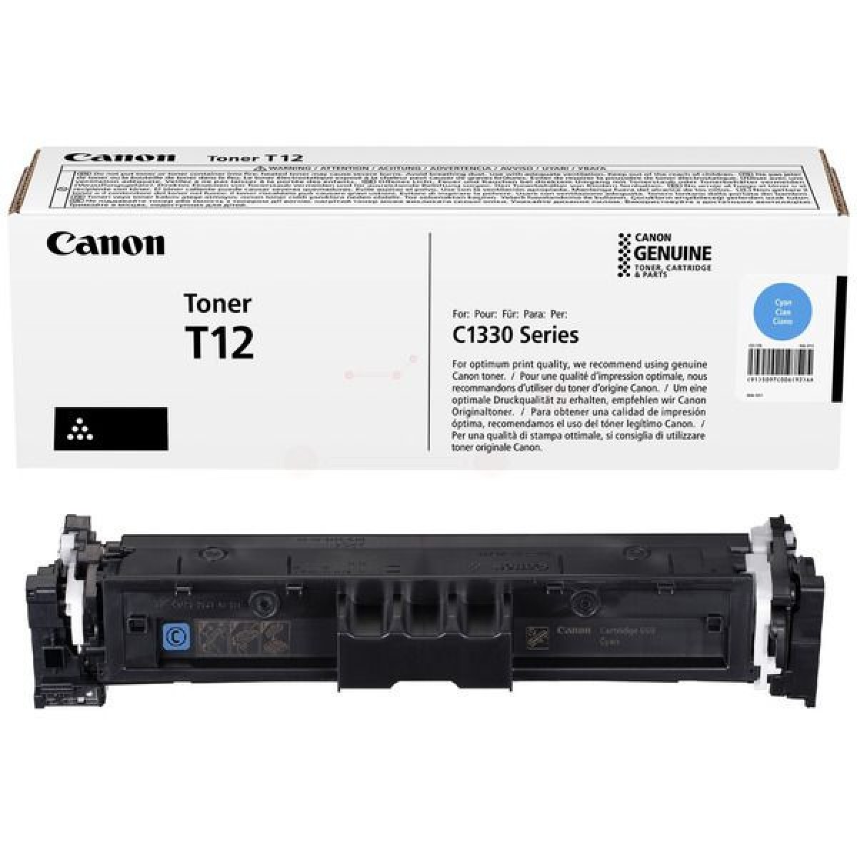 Canon toner T12 cyaan / 5300 afdrukken Canon toner T12 cyaan / 5300 afdrukken