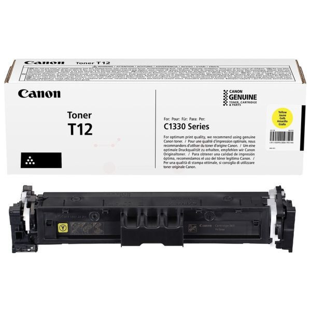 Canon toner T12 geel / 5300 afdrukken Canon toner T12 geel / 5300 afdrukken