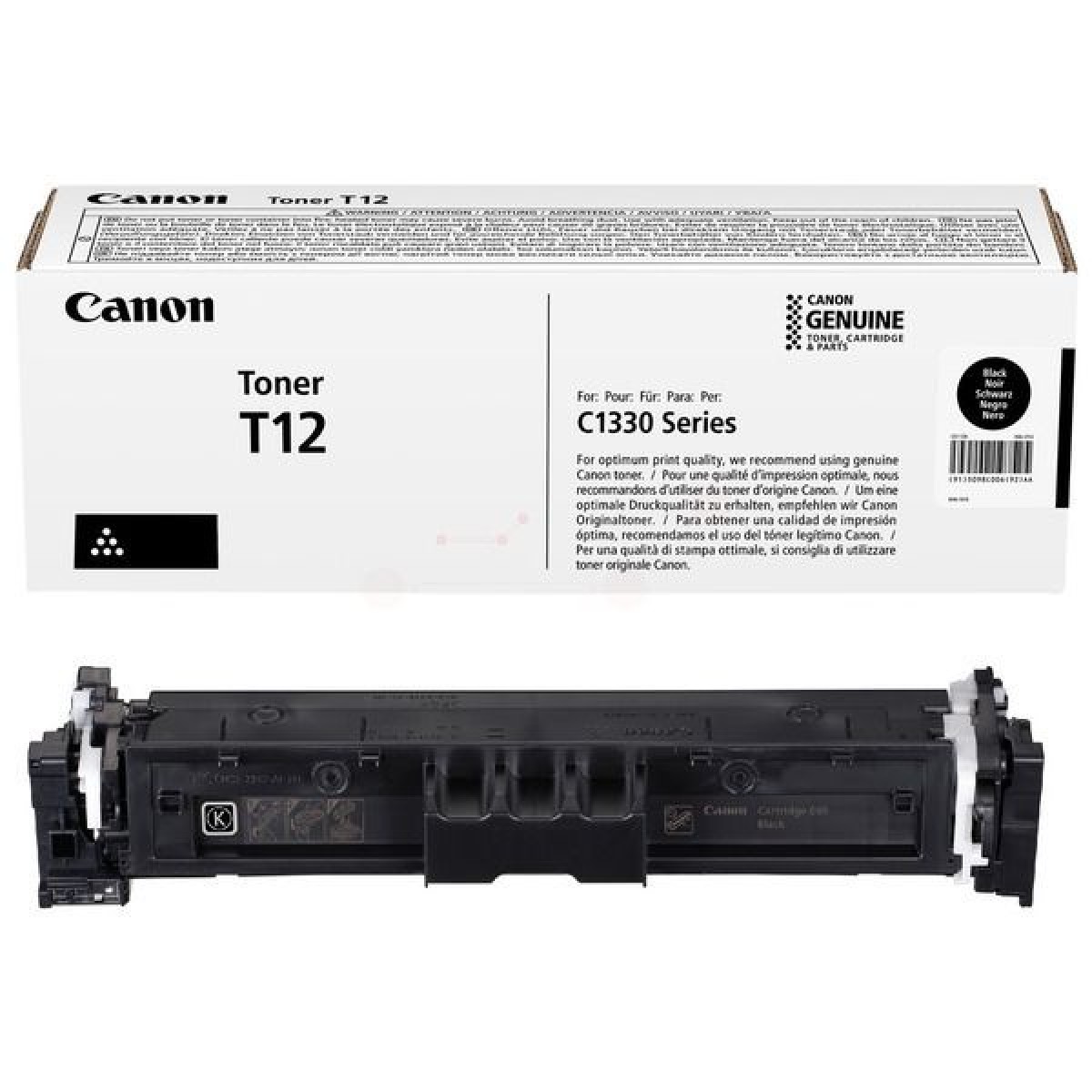 Canon toner T12 zwart / 7400 afdrukken Canon toner T12 zwart / 7400 afdrukken