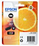 Epson 33 Sinaasappelen inktcartridge foto zwart / 4,5ml Epson 33 Sinaasappelen inktcartridge foto zwart / 4,5ml