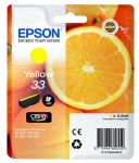 Epson 33 Sinaasappelen inktcartridge geel / 4,5ml Epson 33 Sinaasappelen inktcartridge geel / 4,5ml