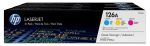 HP 126A toner 3-pack cyaan / magenta / geel