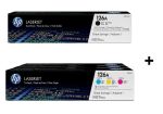 HP 126AD bundel (2-pack zwart CE310AD + 3-pack kleur CF341A) HP 126AD bundel (2-pack zwart CE310AD + 3-pack kleur CF341A)