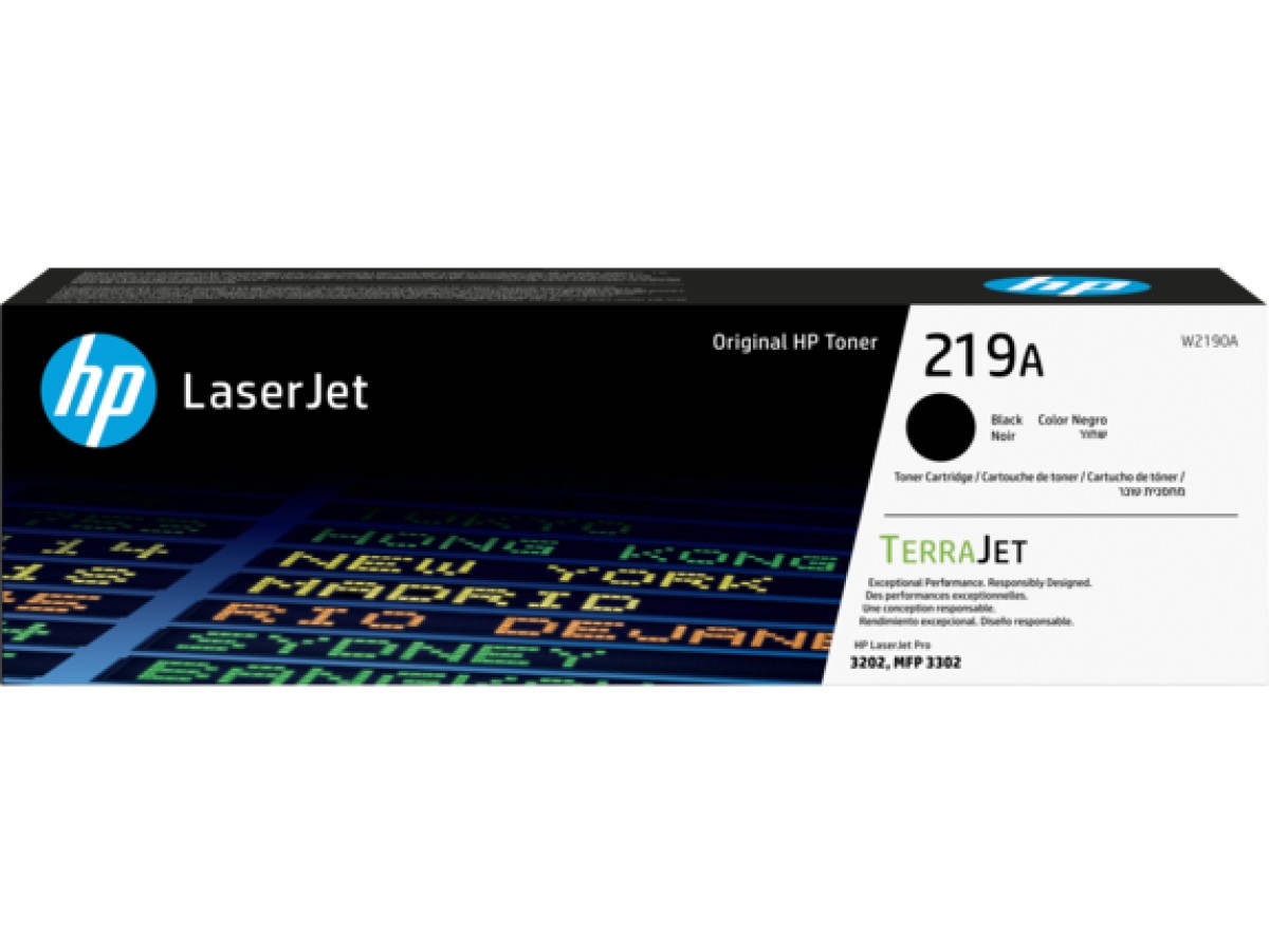 HP 219A zwarte toner (W2190A) / 1300 afdrukken
