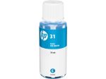 HP 31 cyaan inktfles 70ml