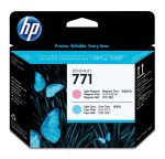 HP 771 licht-magenta/licht-cyaan Designjet printkop